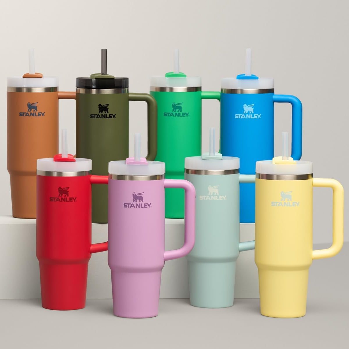 Stanley Quencher H2.0 Tumbler with Handle and Straw 30 oz